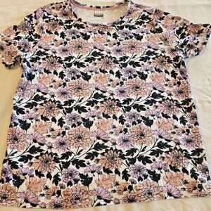 Basic Editions Flower Top